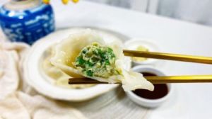 仙贝韮菜馅饺子的做法 韮菜馅饺子蒸多久