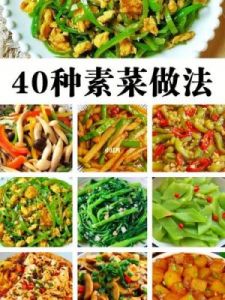 家常菜素食做法大全 50款素菜菜谱素食