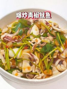 菜椒炒鱿鱼的做法大全 麻婆豆腐图片