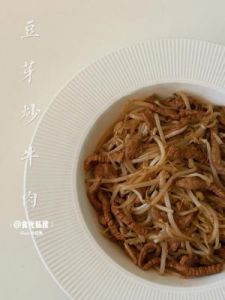 牛肉炒豆芽的做法 炒牛肉最嫩的小窍门