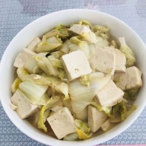 白菜豆腐怎么做 白菜豆腐家常做法