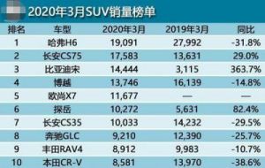  国产SUV市场细分：哪些车型值得关注？